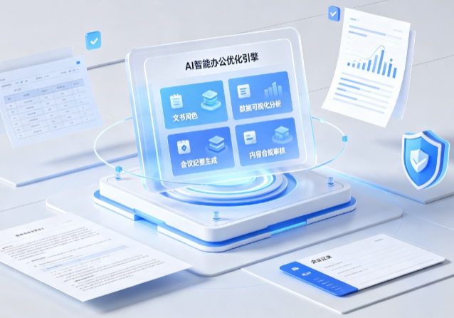 大城县AI重构现代办公体系 智能优化引擎助力企业轻量化高效运营