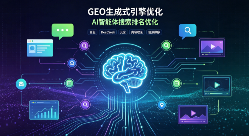 大城县GEO 浪潮来袭：生成式引擎优化崛起，创作者争抢豆包、DeepSeek、元宝智能体流量入口